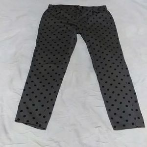 Polkadot capris
